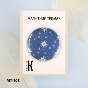 Магнітний тримач для голок та схем МТ-103 "Зимовий малюнок 4"